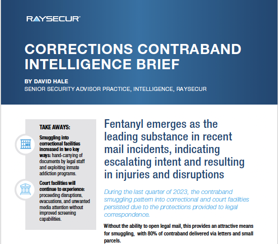 Corrections Intelligence Brief - Contraband Detection Report